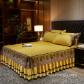 100% polyester wholesale home bed skirts